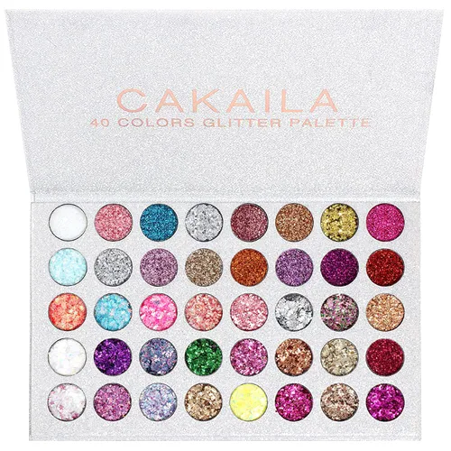 Miniatura 10 de evpct Paleta de maquillaje para sombras de ojos con brillo de camaleón verde bosque, purpurina metálica, efecto duocromático, multicromático