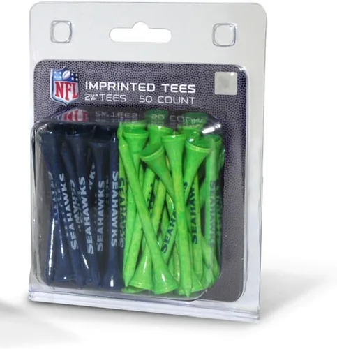 Miniatura 18 de Team Golf NFL Paquete de 50 Tees de Golf para Adultos-Unisex