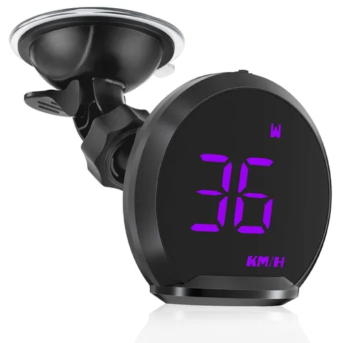 wiiyii Velocímetro GPS G13, pantalla frontal para automóviles con velocidad MPH, dirección de conducción de brújula, recordatorio de conducción de