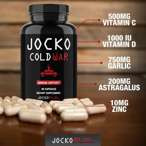 Miniatura 3 de Jocko Fuel Suplemento de apoyo inmunológico – Baya de saúco con zinc y vitamina C para adultos – Defensa inmunológica con vitamina C, D3
