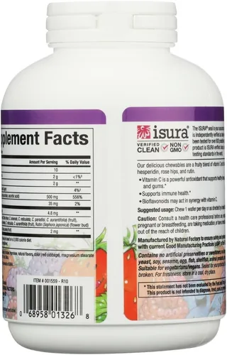 Miniatura 2 de Vitamina C Natural Factors, 1326, 1, 1