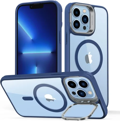 Miniatura 66 de ESR Funda para iPhone 14 Pro Max, Compatible con MagSafe, Funda Transparente para Teléfono con Soporte Stash Integrado para iPhone 14 Pro Max