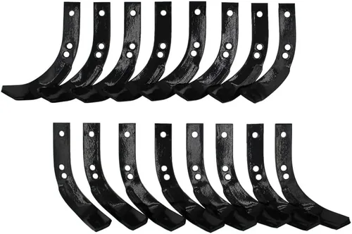 Miniatura 2 de 1901118 Juego de dientes de repuesto Troy-Bilt Tiller con herrajes para caballo/poni