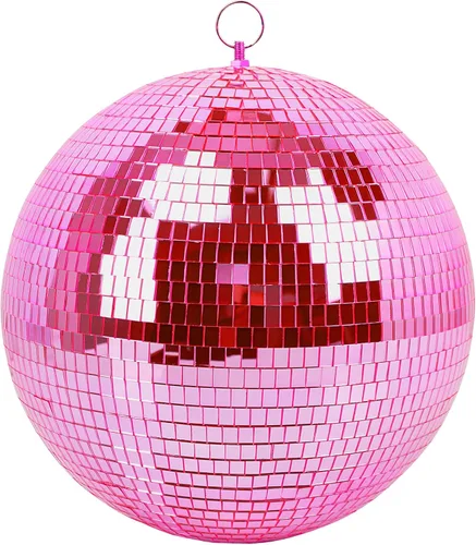 Miniatura 13 de Bola de espejo para discoteca, DJ, club, fiesta, boda, decoración del hogar, Muscab, bola de discoteca de 8 pulgadas con anillo para colgar