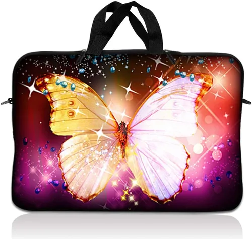 Miniatura 90 de Laptop Skin Shop - Funda de neopreno para portátil de 16 a 17,4 pulgadas, con asa, diseño artístico