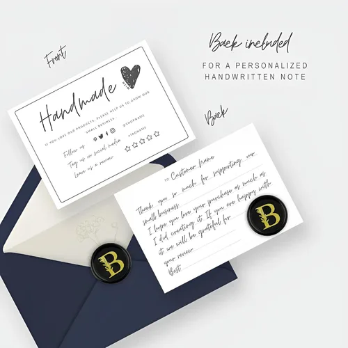 Miniatura 6 de 25 calcomanías de sello de cera doradas y negras hechas a mano con hojas botánicas vintage, calcomanías de cera para invitaciones de fiesta de boda