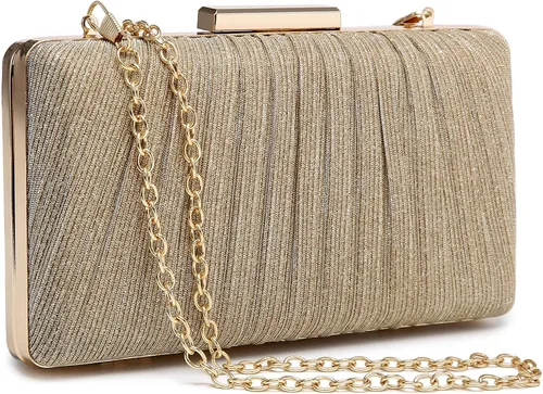 Dasein Bolsos de noche para mujer bolsos de mano formales bolsos de boda bolsos de cóctel baile de graduación