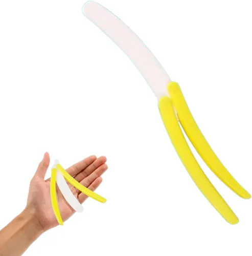 Cuchillo de mariposa de plátano, cuchillo de mariposa resistente para entrenamiento y ejercicio al aire libre
