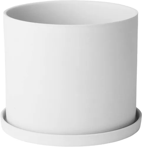 Miniatura 9 de Blomus Olla para hierbas, acero inoxidable, corteza, M