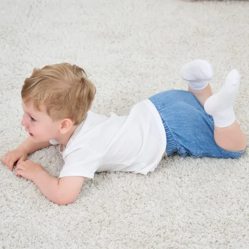 Miniatura 4 de Zaples - Calcetines con suela antideslizante y altura media para bebés niños y niñas
