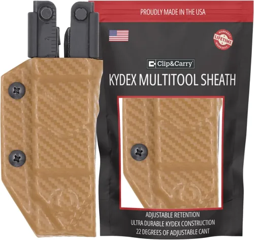 Miniatura 7 de Clip & Carry Kydex Funda para Multiherramienta Gerber MP600 ~Compatible con modelos de punta romo y punta aguja~ Fabricado en EE. UU.