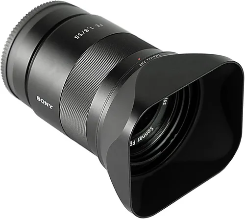 Miniatura 7 de Fotodiox Inspirado en Pro Leica, parasol de lente de bayoneta de metal dedicado de diseñador para lente Zeiss Sonnar T* FE 2.165 in f/1.8 ZA