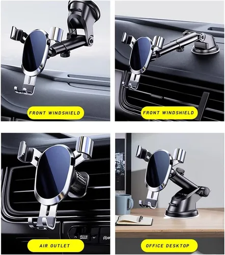 Miniatura 8 de for Toyota Raize 2019 2020 2021 2022 2023 2024 2025 Car Mobile Phone Holder, Easy Clamp Cellphone Holder Phone Holder for Cars Rock Solid Car