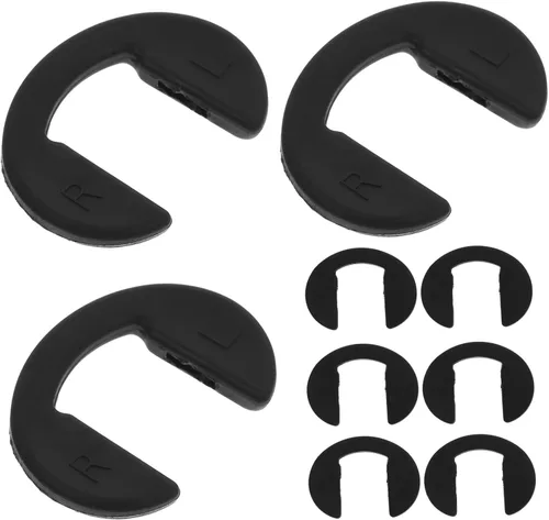 10 almohadillas de silicona para la nariz, suministros para lentes de ojos, almohadillas para la nariz, lentes de sol, almohadillas antideslizantes