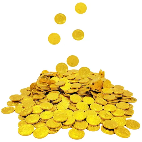 Miniatura 2 de 25 monedas originales de chocolate cripto Bitcoin, hechas con chocolate belga de primera calidad, sin gluten, sin OMG, lácteos certificados Kosher