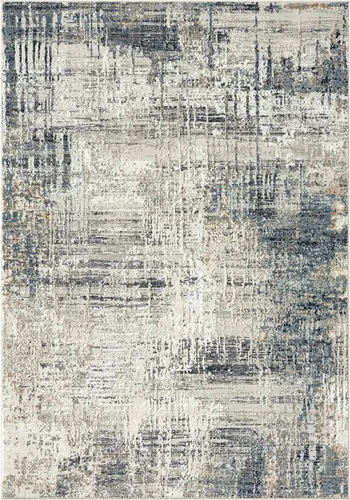 Miniatura 3 de LUXE WEAVERS Alfombra abstracta moderna para interiores azul 5x7