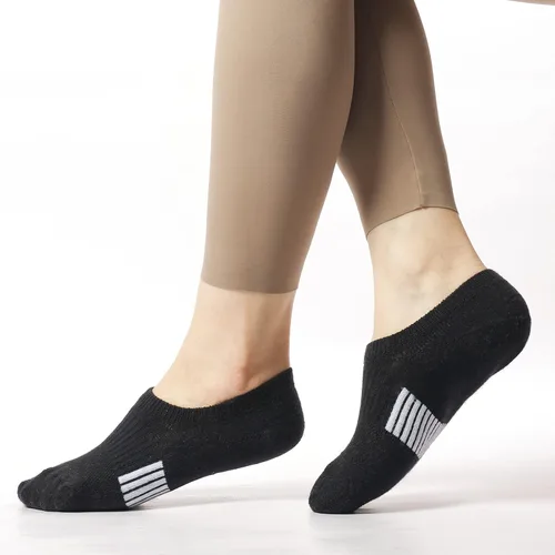 Miniatura 3 de Calcetines invisibles para mujer, acolchados, de corte bajo, atléticos, ocultos, para tenis, tobillos, calcetines invisibles para correr, 46 pares