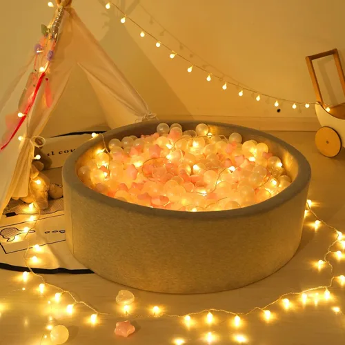 Miniatura 8 de STARBOLO Pelotas de bolas con forma de corazones de estrella para niños pequeños – 50, 100, 200, 500, bolas de juguete de plástico, formas