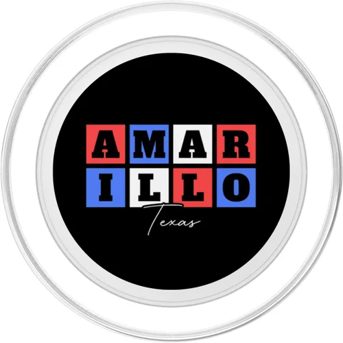 Miniatura 2 de Amarillo Texas Travel Vacation Souvenir PopSockets MagSafe PopGrip para iPhone