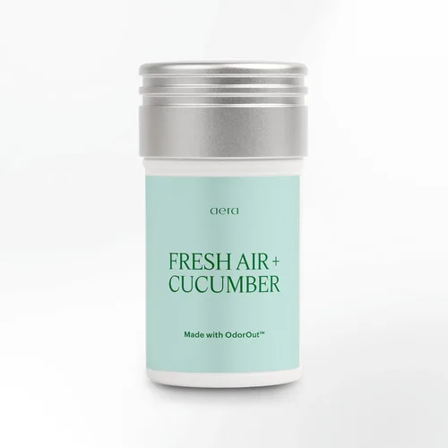 Aera Fresh Air + Pepino - Recambio de cápsula de fragancia de aceite esencial fabricado con tecnología OdorOut, notas de cítricos, menta, pepino