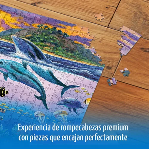 Miniatura 5 de Wonder Forge Underwater Frolic - Rompecabezas de 1000 piezas para adultos Piezas únicas y perfectamente ajustadas Imágenes divertidas