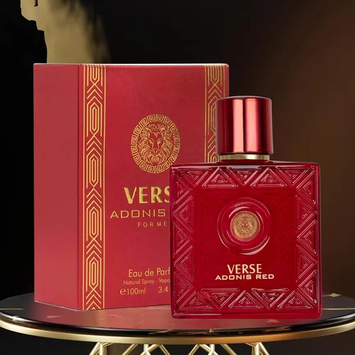 Miniatura 6 de Verse Adonis Red para hombres – 3.5 onzas líquidas de Eau De Parfum Spray – Fragancia afrutada cálida y floral con olor fresco todo el día, de larga
