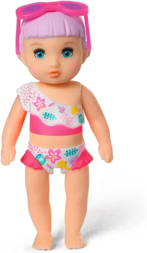 Miniatura 2 de BABY born Minis Playset Summertime con Lara 356,744.9-2.8 in Muñeca con accesorios exclusivos y cuerpo móvil para un juego realista - Niños a partir