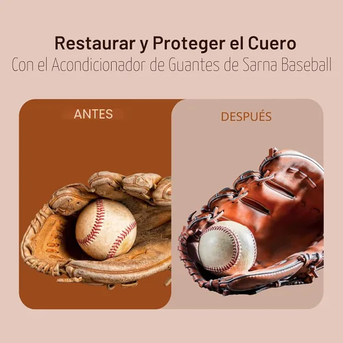 Miniatura 4 de SARNA BASEBALL Glove Conditioner, Liquid, 8 Oz – Water-Based, Non-Darkening, No Sticky Residue – Glove Conditioner for Mitts, Baseball & Softball