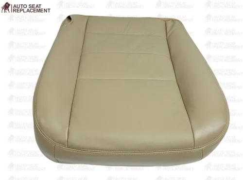 Miniatura 3 de Funda de asiento de cuero sintético de repuesto para Ford F250 F350 Lariat Crew Cab 2003, 2004, 2005, 2006, 2007, color marrón