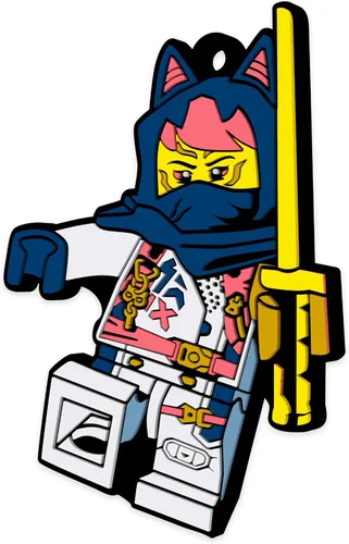 Miniatura 4 de LEGO Ninjago - Imán de silicona de 3 pulgadas de alto, Sora (53350)