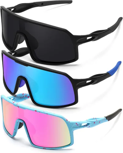 Miniatura 19 de SEKKAF Gafas de sol deportivas polarizadas para hombres y mujeres, gafas de ciclismo con protección UV, para bicicleta de montaña, correr, pesca
