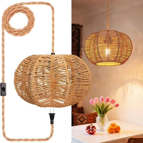 Miniatura 10 de Paquete de 4 luces LED de garaje, 220 W, luces LED de techo superbrillantes, deformables en base E26, luz de garaje para sótano, almacén, taller