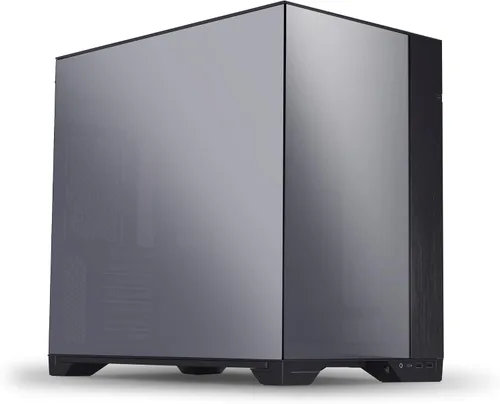 Miniatura 9 de Lian Li O11 Vision Compact - Caja para computadora de torre media ATX, vidrio templado negro-acero, soporte de conexión en la parte trasera - O11VPX