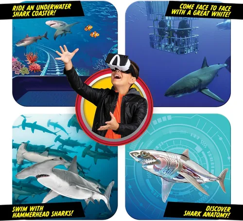 Miniatura 4 de Abacus Brands STEAM Shark Lab VR - Libro VR Interactivo Ilustrado y Conjunto de Actividades de Aprendizaje STEAM - para Edades de 8 Años en Adelante