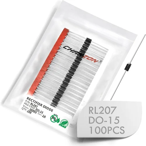 Miniatura 35 de Chanzon FR607 Diodo Rectificador de Recuperación Rápida 6A 1000V 150-500ns R-6 Axial 6 Amp 1000 Voltios Diodos Electrónicos