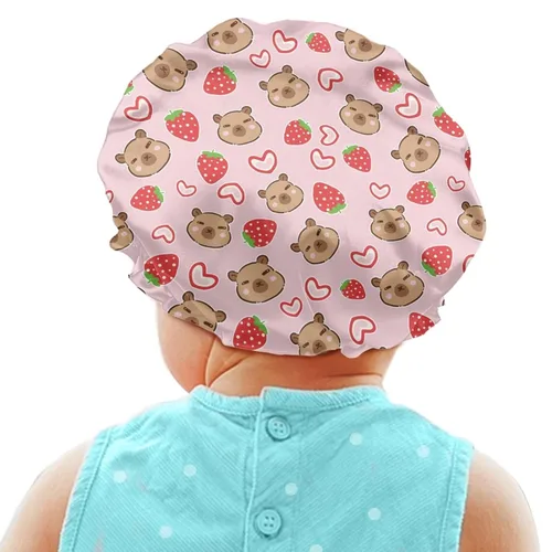 Miniatura 30 de Gorro de dormir personalizado para niños, diseño de tu propia foto, gorro de satén personalizado para dormir, regalos personalizables, gorra