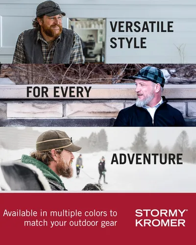 Miniatura 3 de Stormy Kromer Original Kromer Cap - Gorro de lana de invierno con orejeras