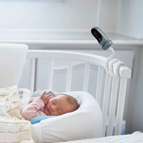 Miniatura 6 de HOLACA Soporte giratorio flexible para Owlet Cam 2 y Owlet Cam Baby Monitor Soporte de cámara con agujero roscado de 1/4 y montaje ajustable de 360