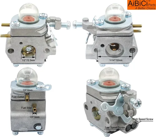Miniatura 3 de 753-06190 Carburador WT-973 para Troy-Bilt TB21EC TB22 TB22EC TB32EC TB42BC TB80EC TB2040XP Yard Man Y25 Y2500 Y2550EC Y2700EC Y2990EC 00EC Y60