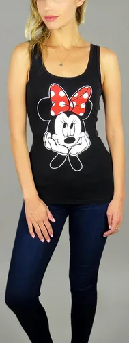 Miniatura 2 de Disney Camiseta sin mangas con espalda cruzada de Minnie Mouse Hipster para mujer