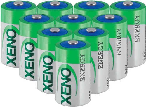 (10 Pack) XL-050F 1/2 AA 3.6V Lithium Battery for Xeno Energy XL-050F 1/2 AA 3.6V Lithium Battery