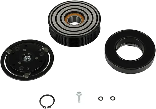 Miniatura 26 de CCIYU Embrague del compresor de aire acondicionado 2016-2018 para Fiat 500X 2.4L 2015-2021 para Jeep Renegade 2.4L AC Compresor para automóvil