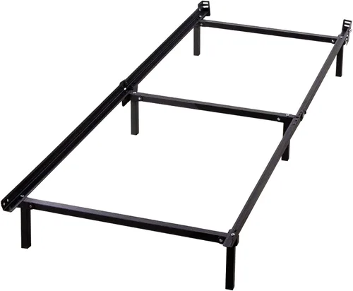Miniatura 13 de ZINUS - Base metálica Compack de soporte para cama, 7 pulgadas, para colchón y somier, color negro, tamaño individual Blanco