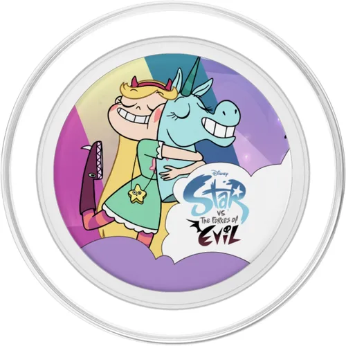 Miniatura 2 de Disney Channel Star vs. The Forces of Evil Pony Head PopSockets MagSafe PopGrip para iPhone