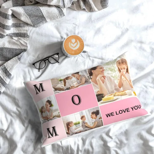 Miniatura 7 de EAQ Funda de almohada personalizada con imagen personalizada con su propio texto/imagen/logotipo