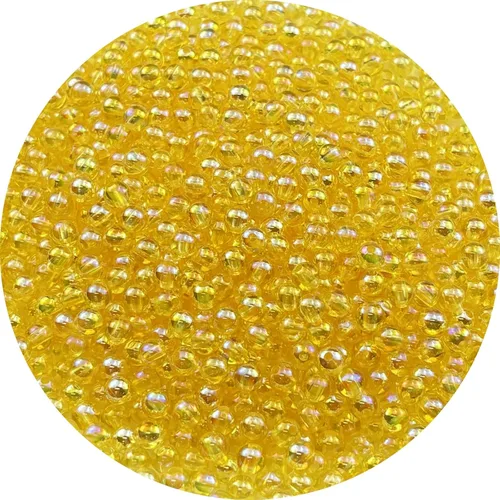 Miniatura 17 de 2000 cuentas redondas acrílicas de 0.157 pulgadas (0.157 in), cuentas espaciadoras de colores AB con agujero para bricolaje, pulseras, collares