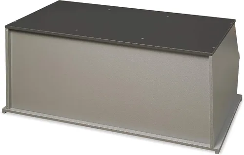 Miniatura 6 de Badger Basket Organizador apilable de almacenamiento de juguetes de tres cubos - grano de madera/gris