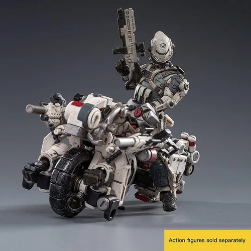 Miniatura 6 de Pipigirl Figura de acción de soldado Mecha extraíble 1/18, serie Hurricane, máquina de combate de asalto de tormenta blanca, modelo de armadura