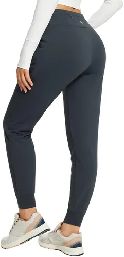 Miniatura 3 de BALEAF Pantalones con forro polar para mujer, resistentes al agua, pantalones térmicos para correr, senderismo