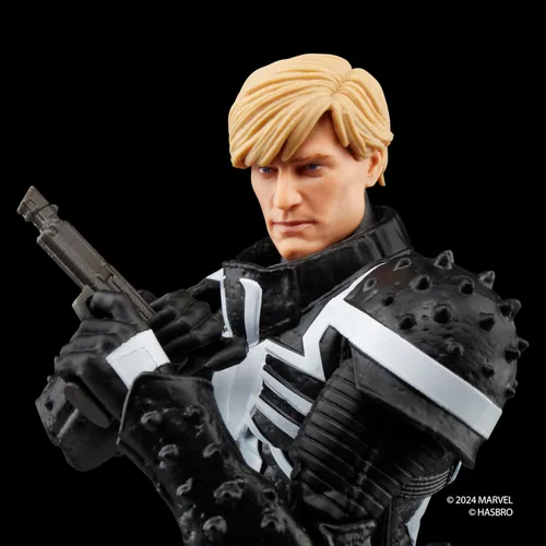 Miniatura 3 de Serie Marvel Legends Agente Venom (Flash Thompson), Figura de acción coleccionable de cómics retro a escala de 6 pulgadas